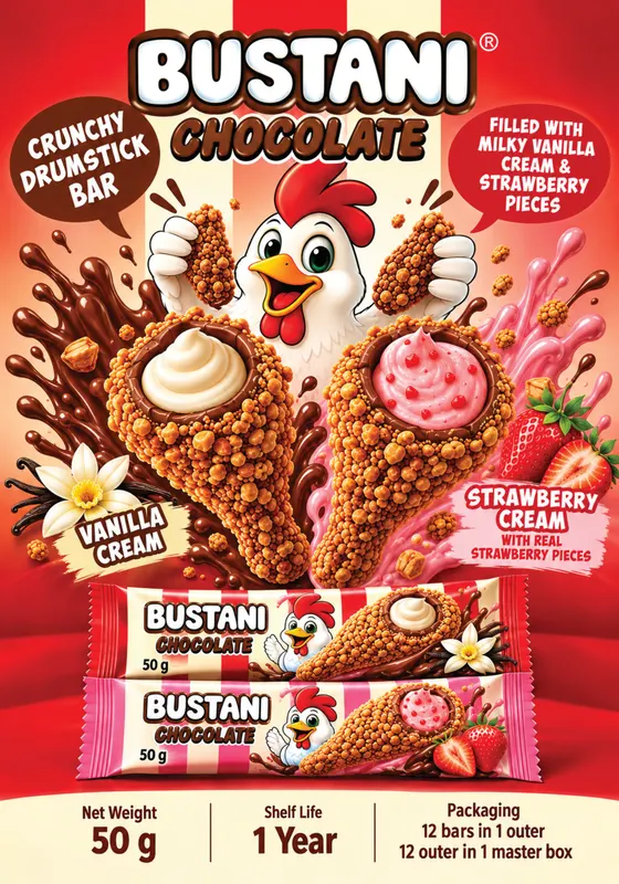 Catalogue page 6: Crunchy Drumstick Bar